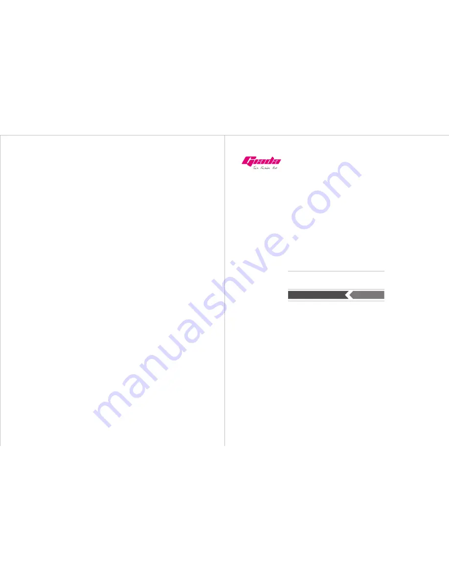 Giada MI-D525 User Manual Download Page 1