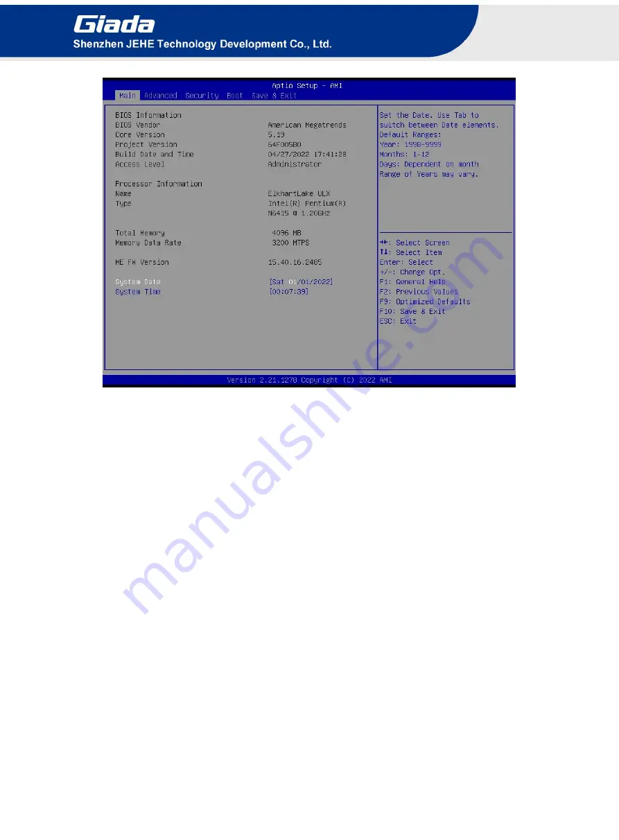 Giada VM27 User Manual Download Page 12