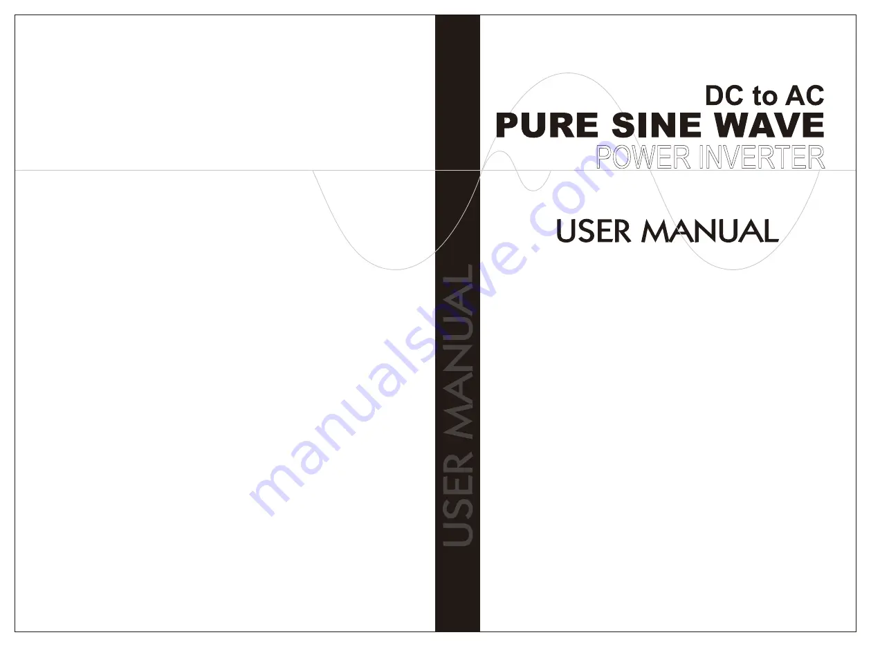 Giandel PS-4000QAR User Manual Download Page 1