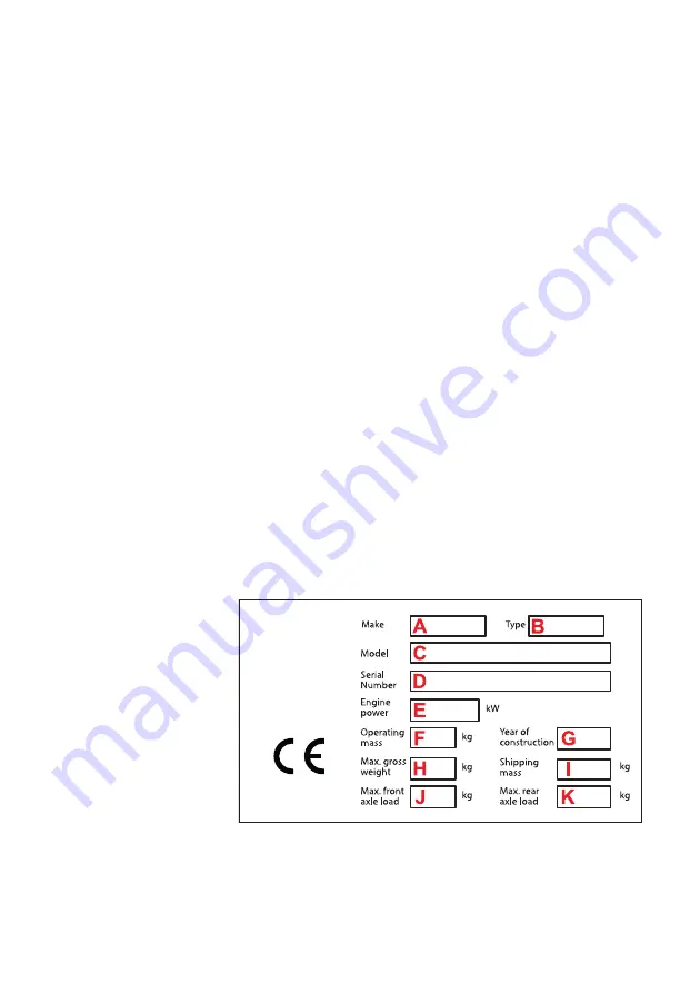 Giant D263S Operator'S Manual Download Page 74