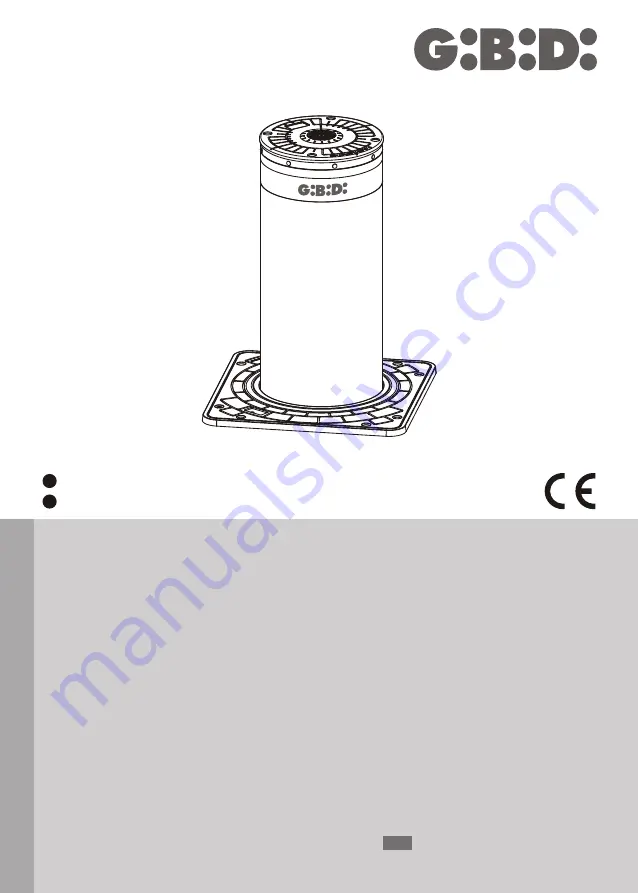 GiBiDi DPT260 Fitting, Operation And Maintenance Instructions Download Page 1