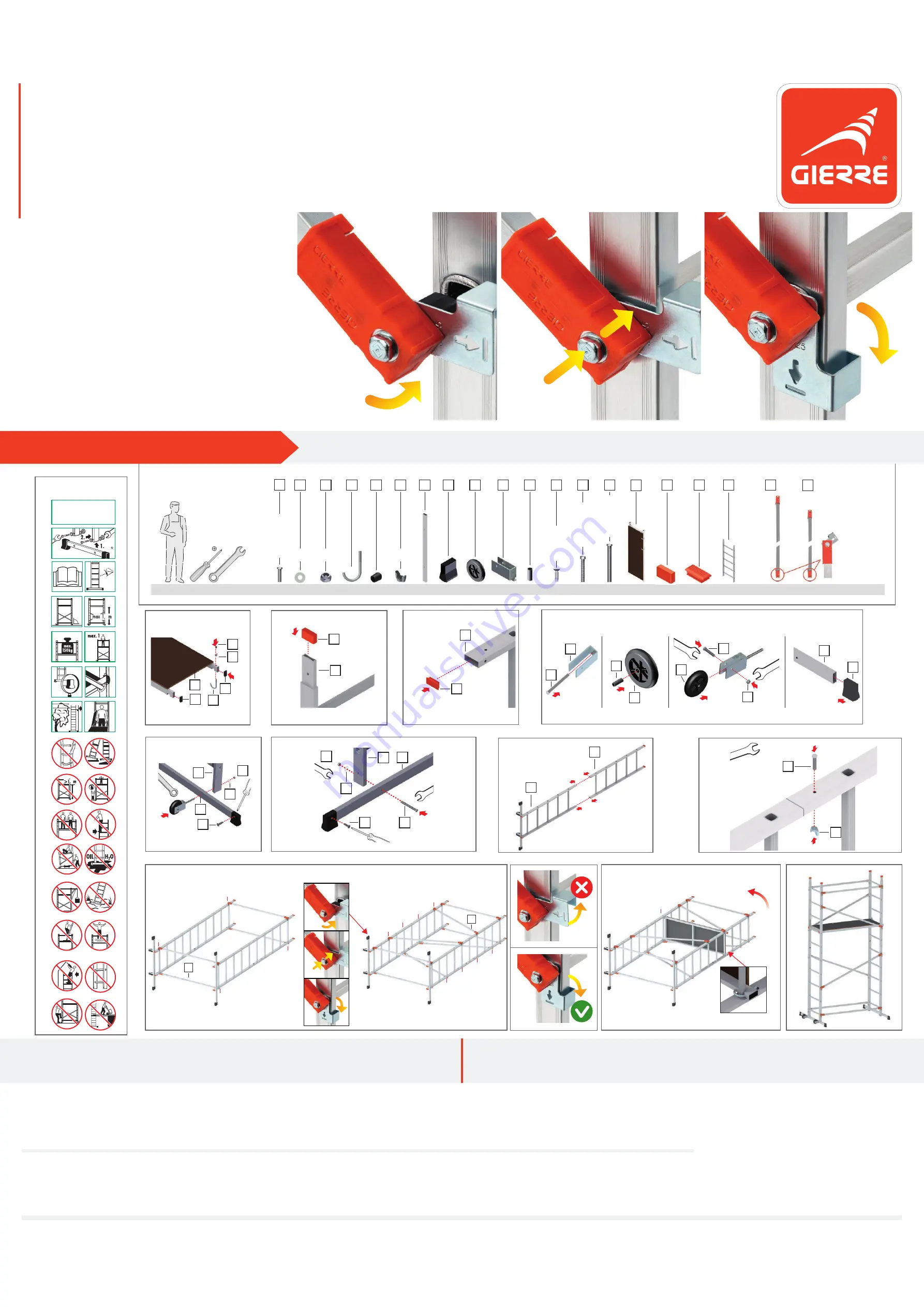 GIERRE Fast&Lock 400 Manual Download Page 2