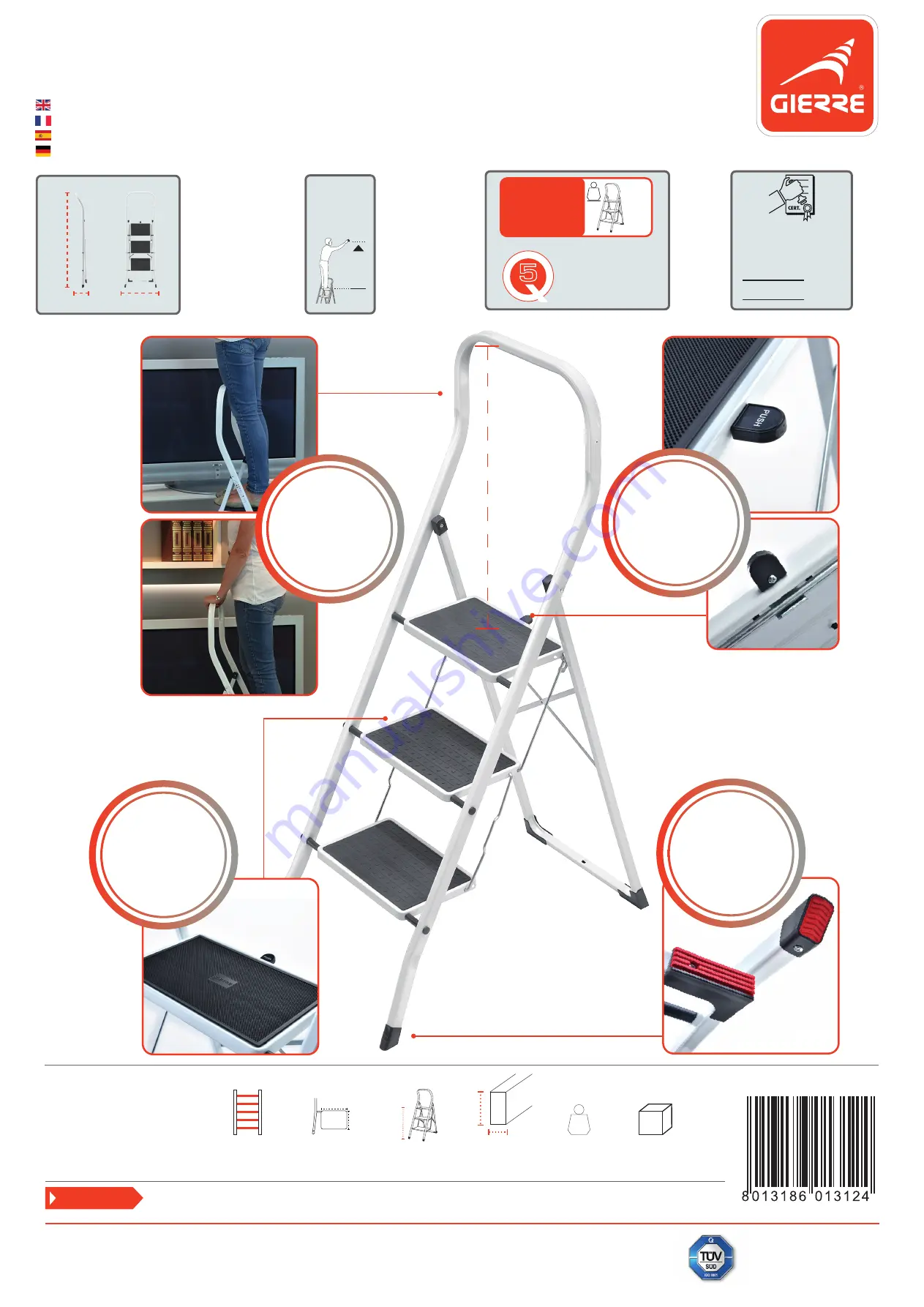 GIERRE Superstep Manual Download Page 1