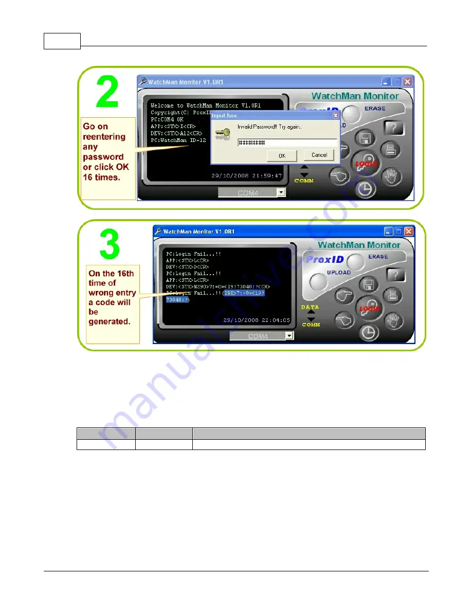 GIGA-TMS WatchMan3000N Installation And Operation Manual Download Page 42