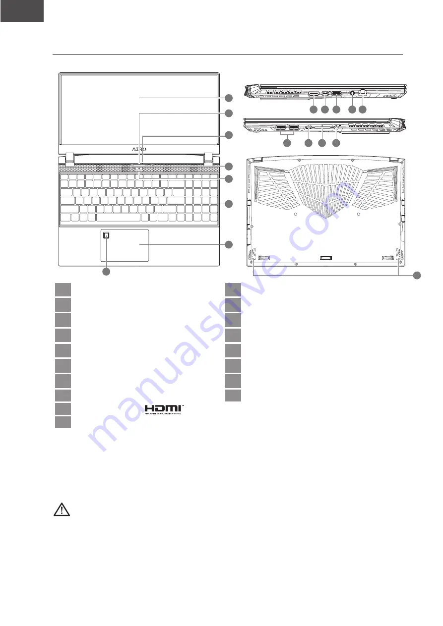 Gigabyte Aero 15 Quick Start Manual Download Page 68