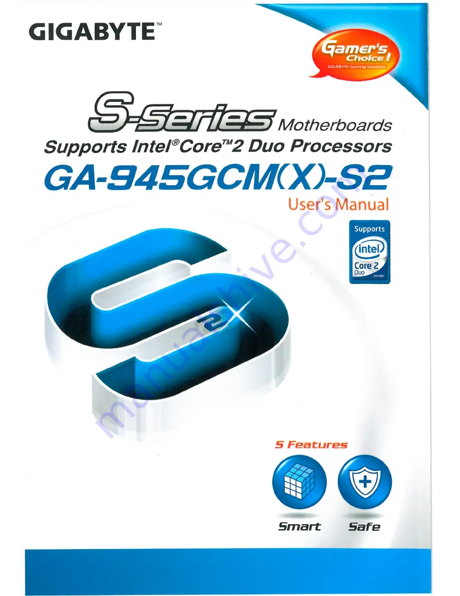 Gigabyte GA-34SGCM-S2 User Manual Download Page 1