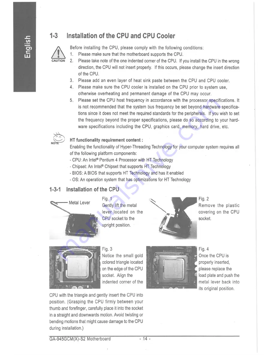 Gigabyte GA-34SGCM-S2 User Manual Download Page 17