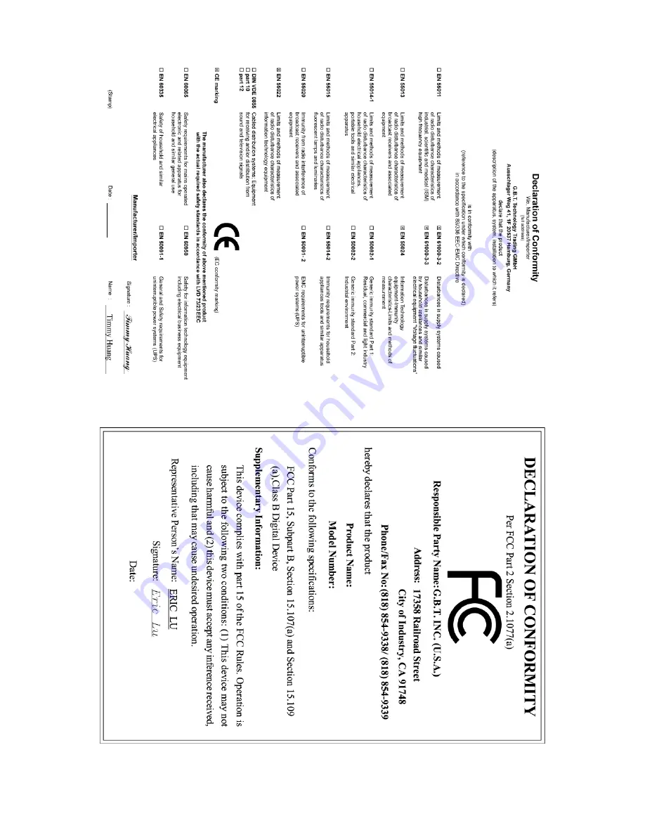 Gigabyte GA-8I955X Royal User Manual Download Page 3