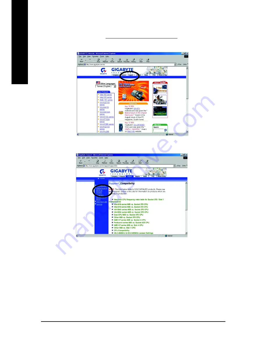 Gigabyte GA-8ST667 User Manual Download Page 62