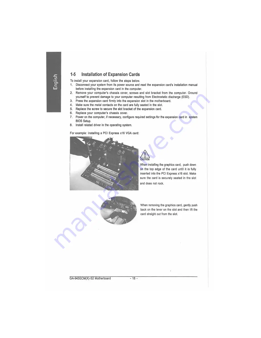 Gigabyte GA-945GCMX-S2 User Manual Download Page 21