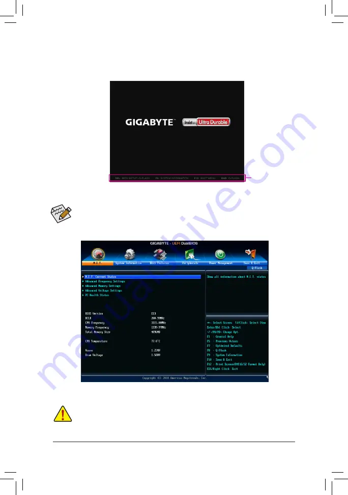 Gigabyte GA-970-Gaming User Manual Download Page 21