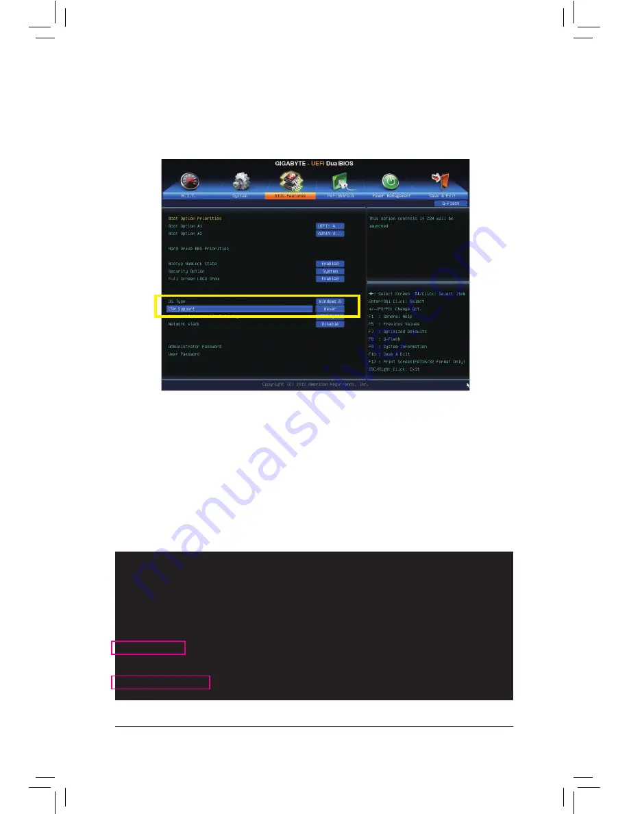 Gigabyte GA-990FXA-UD7 User Manual Download Page 59