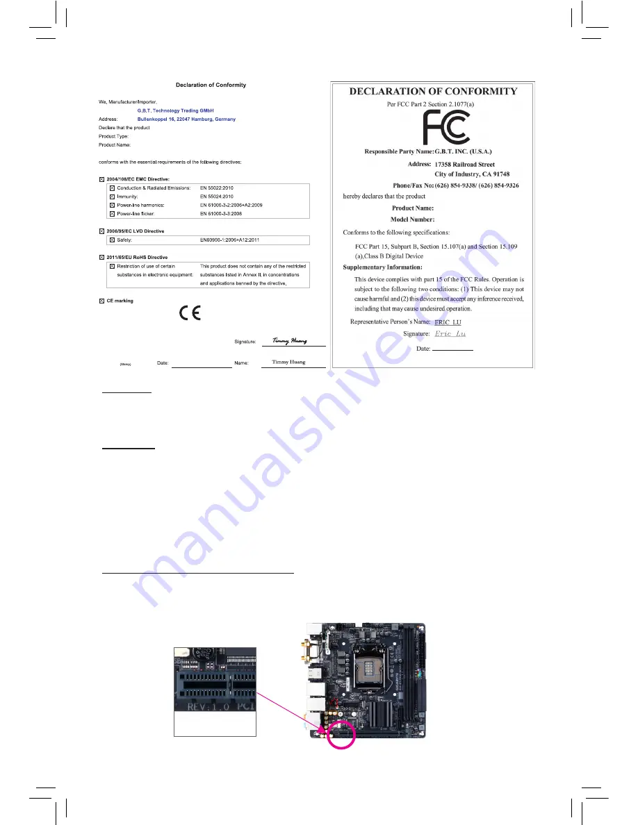 Gigabyte GA-B150N-GSM User Manual Download Page 2