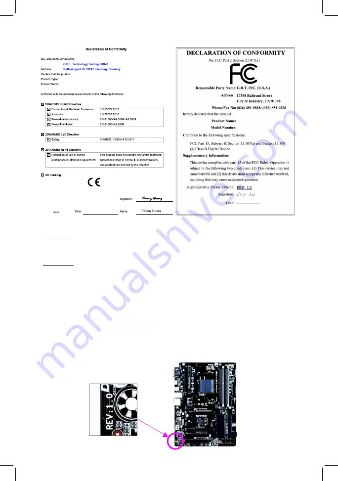 Gigabyte GA-F2A58-DS3 Скачать руководство пользователя страница 2