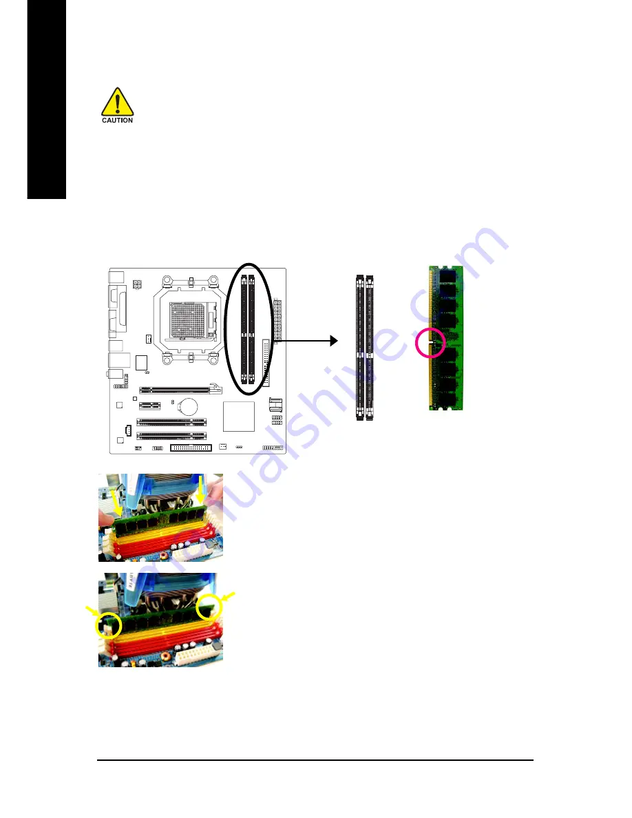 Gigabyte GA-M61VME-S2 Скачать руководство пользователя страница 14