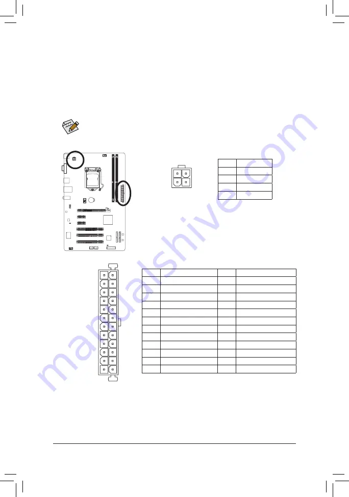 Gigabyte GA-P61-S3-B3 User Manual Download Page 14