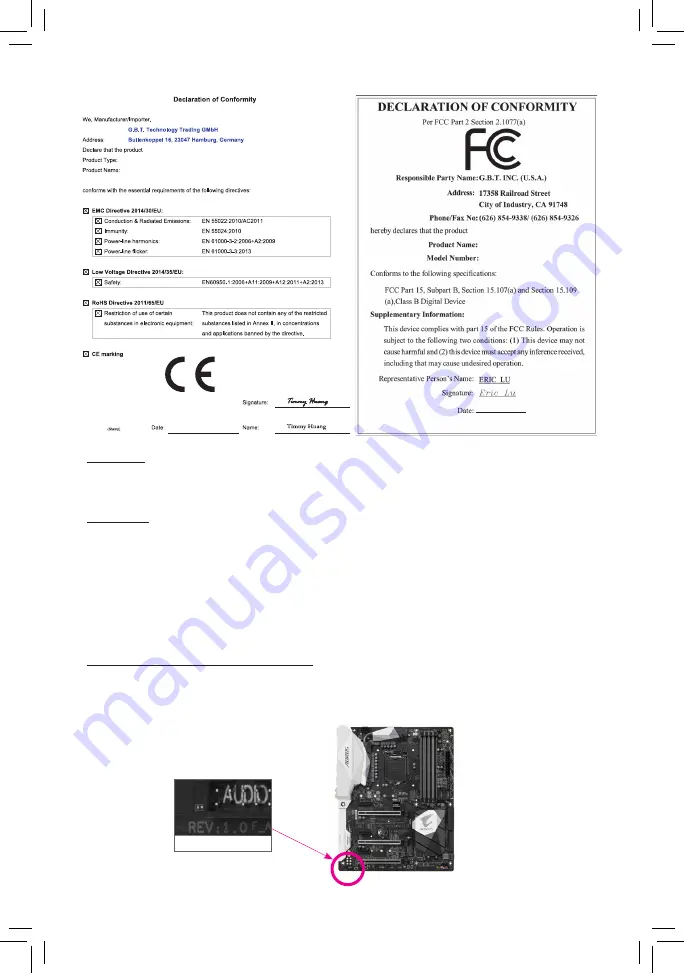 Gigabyte GA-Z270X User Manual Download Page 2