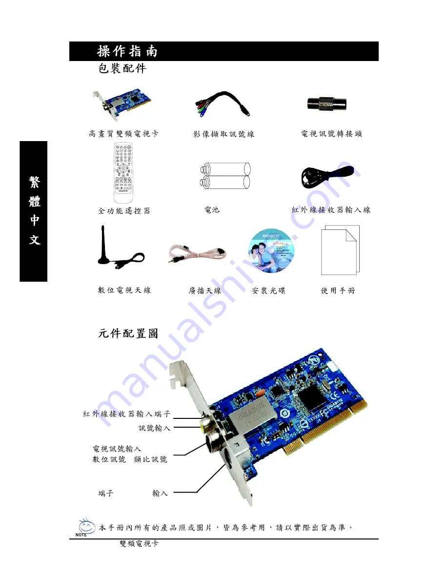 Gigabyte GT-P8000 User Manual Download Page 6