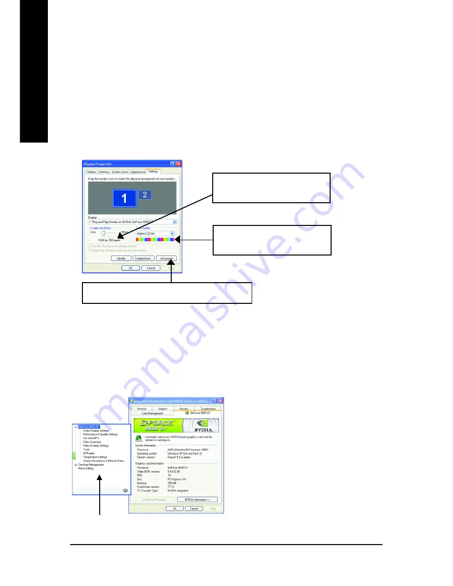 Gigabyte GV-NX66T128DE User Manual Download Page 24