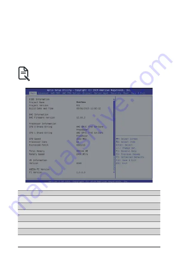 Gigabyte H242-Z10 User Manual Download Page 55