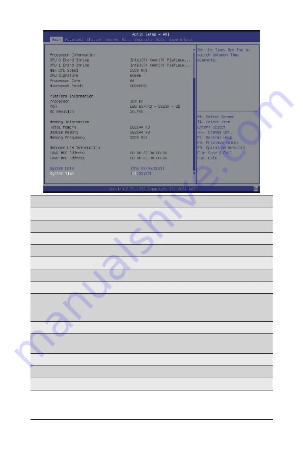 Gigabyte H262-NO0 User Manual Download Page 56