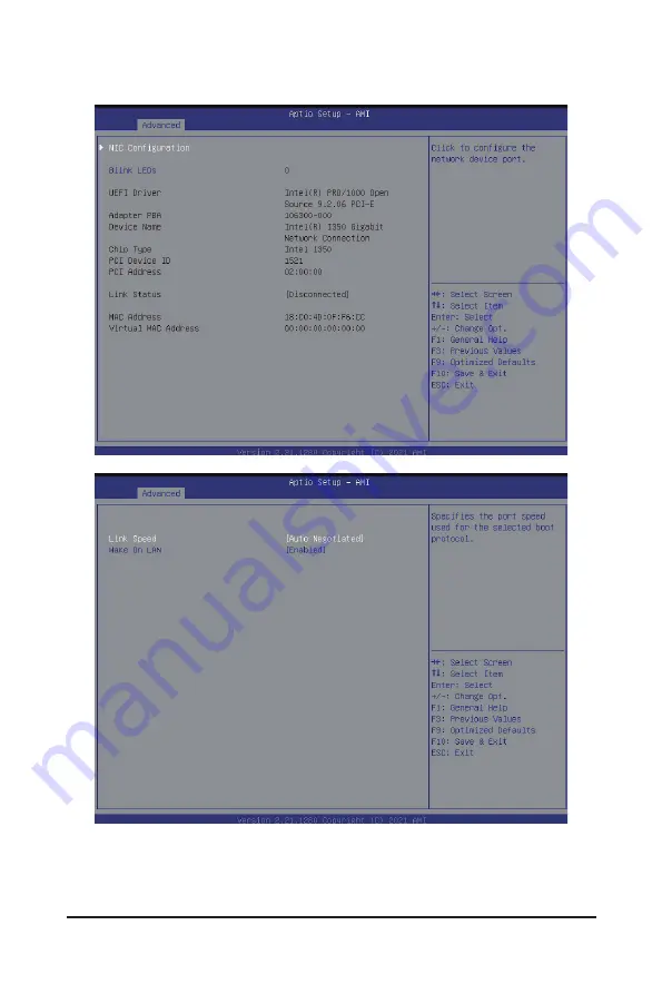 Gigabyte R152-P33 User Manual Download Page 62