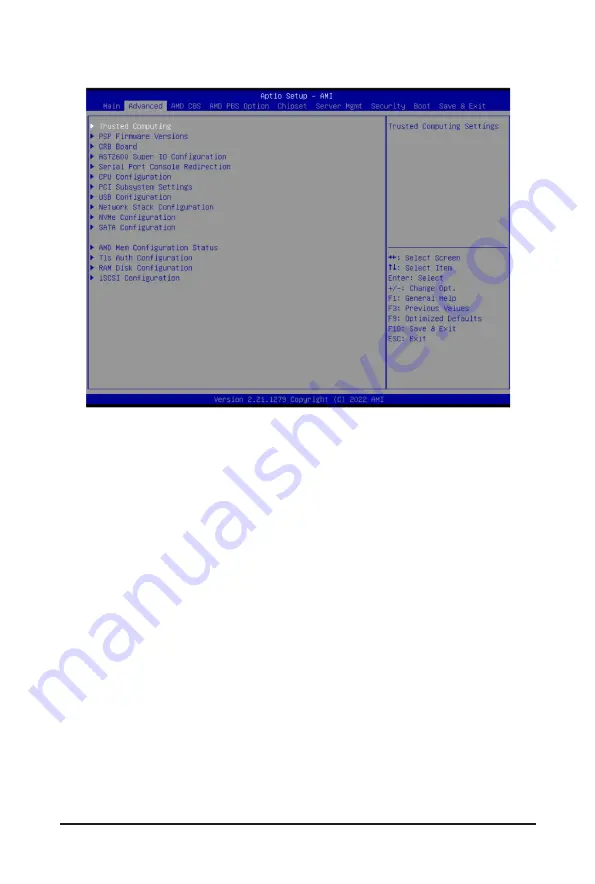 Gigabyte R163-Z30-AAB1 User Manual Download Page 54