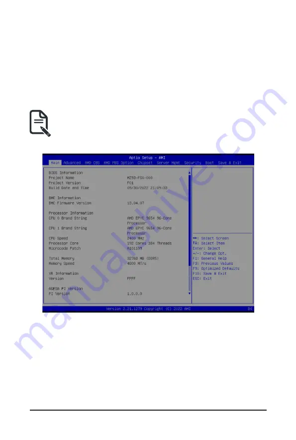 Gigabyte R183-Z90-AAD1 User Manual Download Page 53