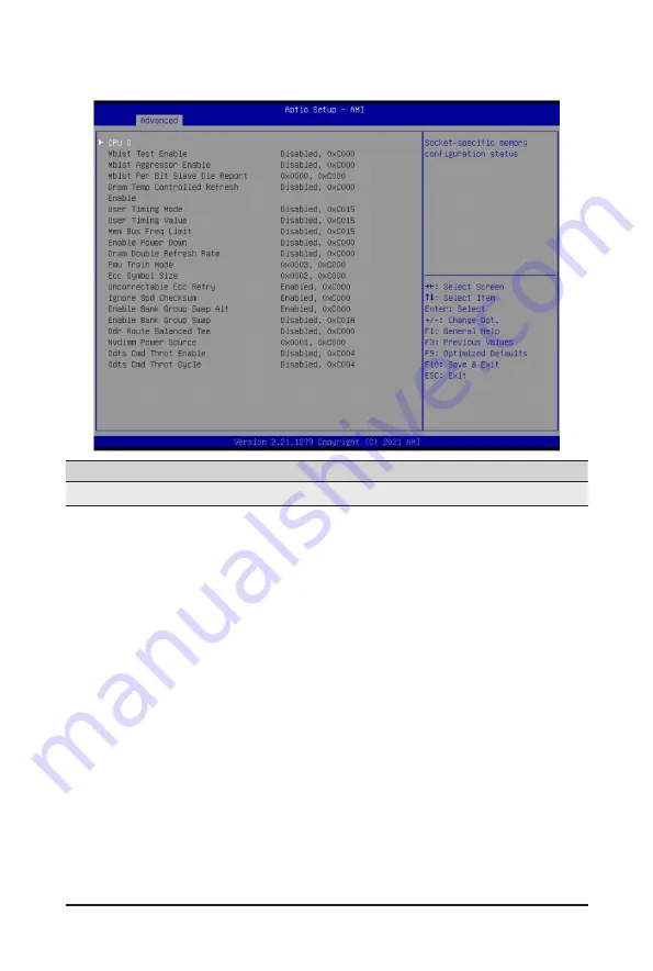 Gigabyte R262-ZA1 User Manual Download Page 83