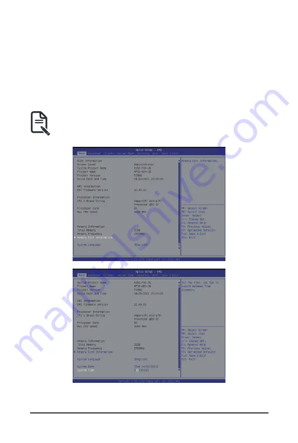 Gigabyte R272-P30 User Manual Download Page 43