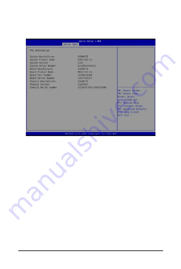 Gigabyte R282-2O0 User Manual Download Page 93