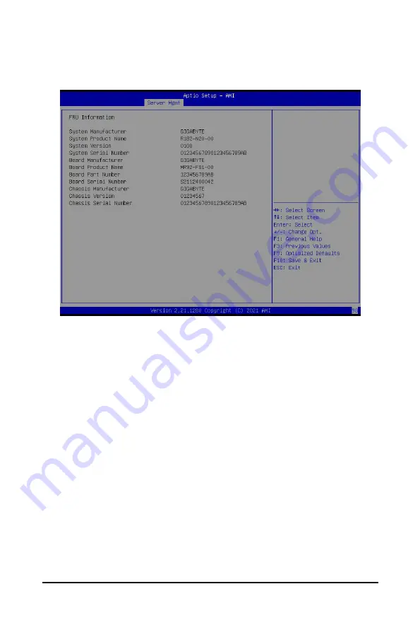 Gigabyte R282-G30 User Manual Download Page 97