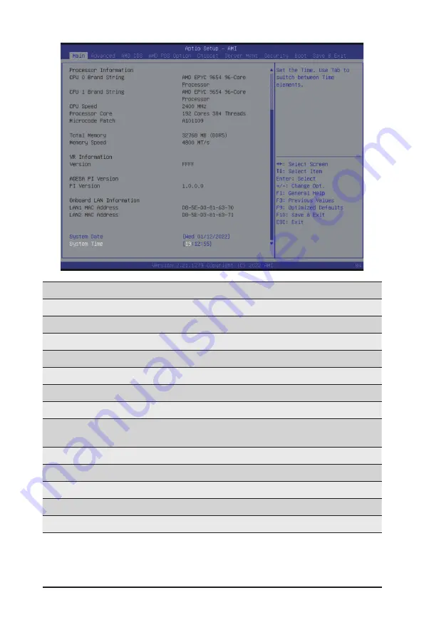 Gigabyte R283-Z91-AAD1 User Manual Download Page 68