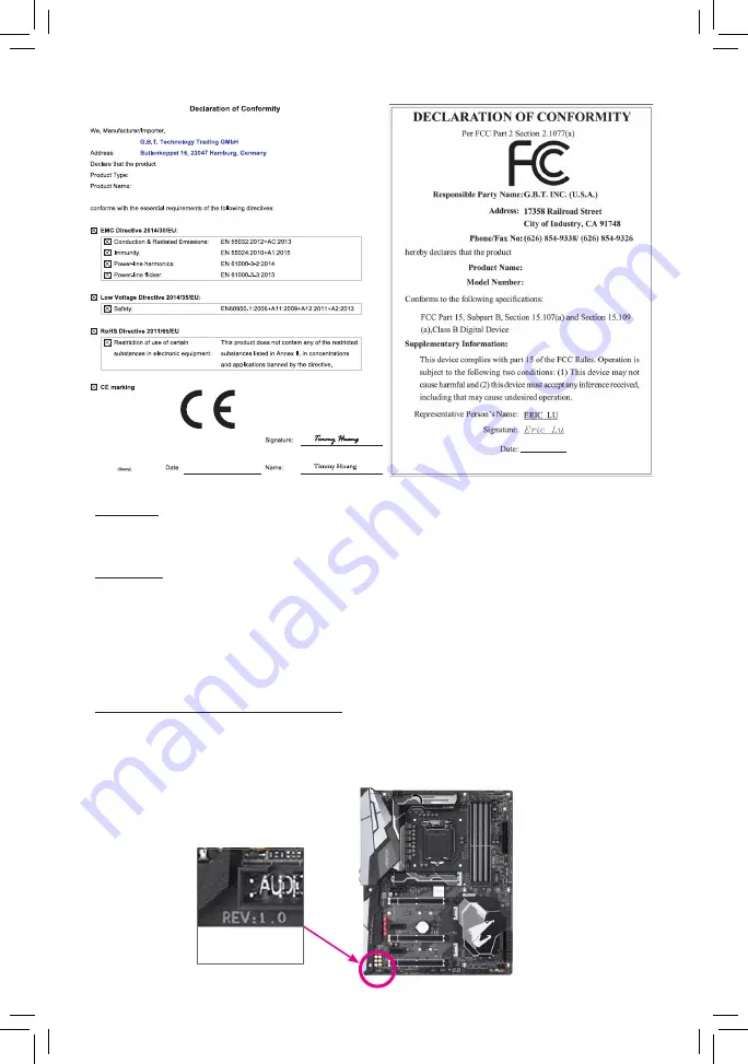 Gigabyte Z390 D User Manual Download Page 2