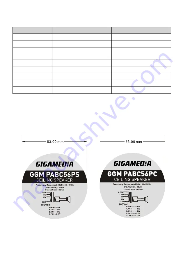 GIGAMEDIA GGM PABC56PS Manual Download Page 4