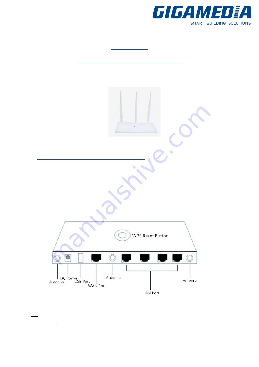 GIGAMEDIA GGM WAPS1 Quick Manual Download Page 1