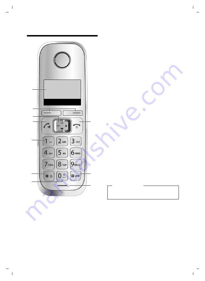 Gigaset E310H Manual Download Page 3