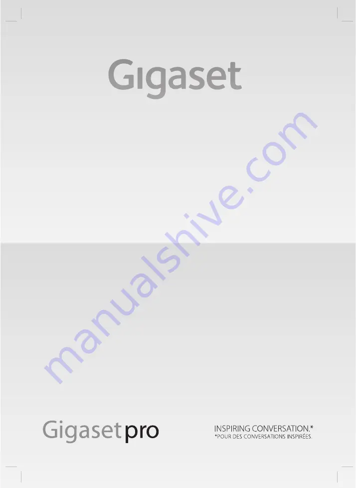 Gigaset T500 PRO Quick Start Manual Download Page 1