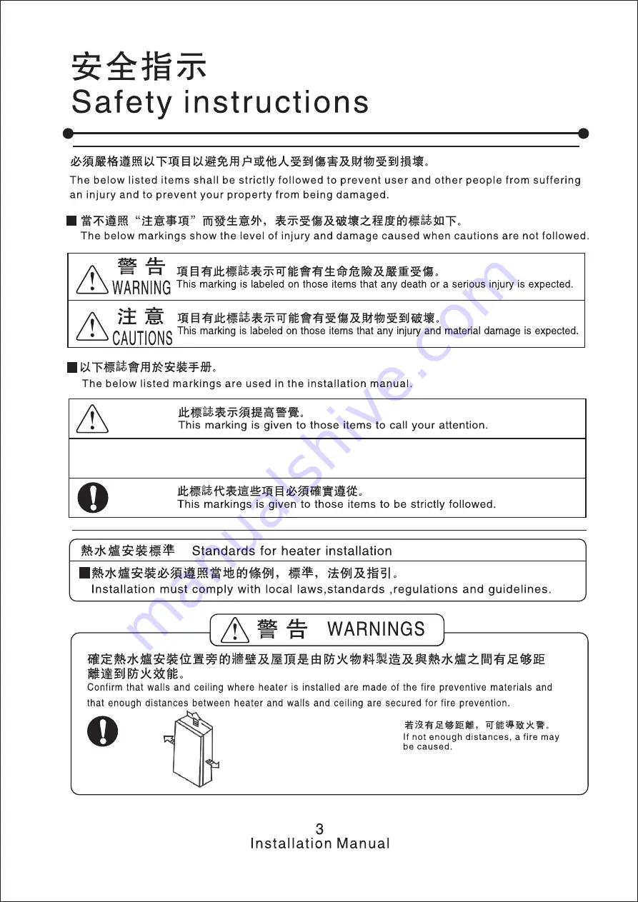 giggas Giw-218S Installation Manual Download Page 4