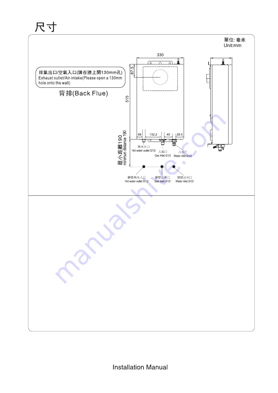 giggas Giw-218S Installation Manual Download Page 12