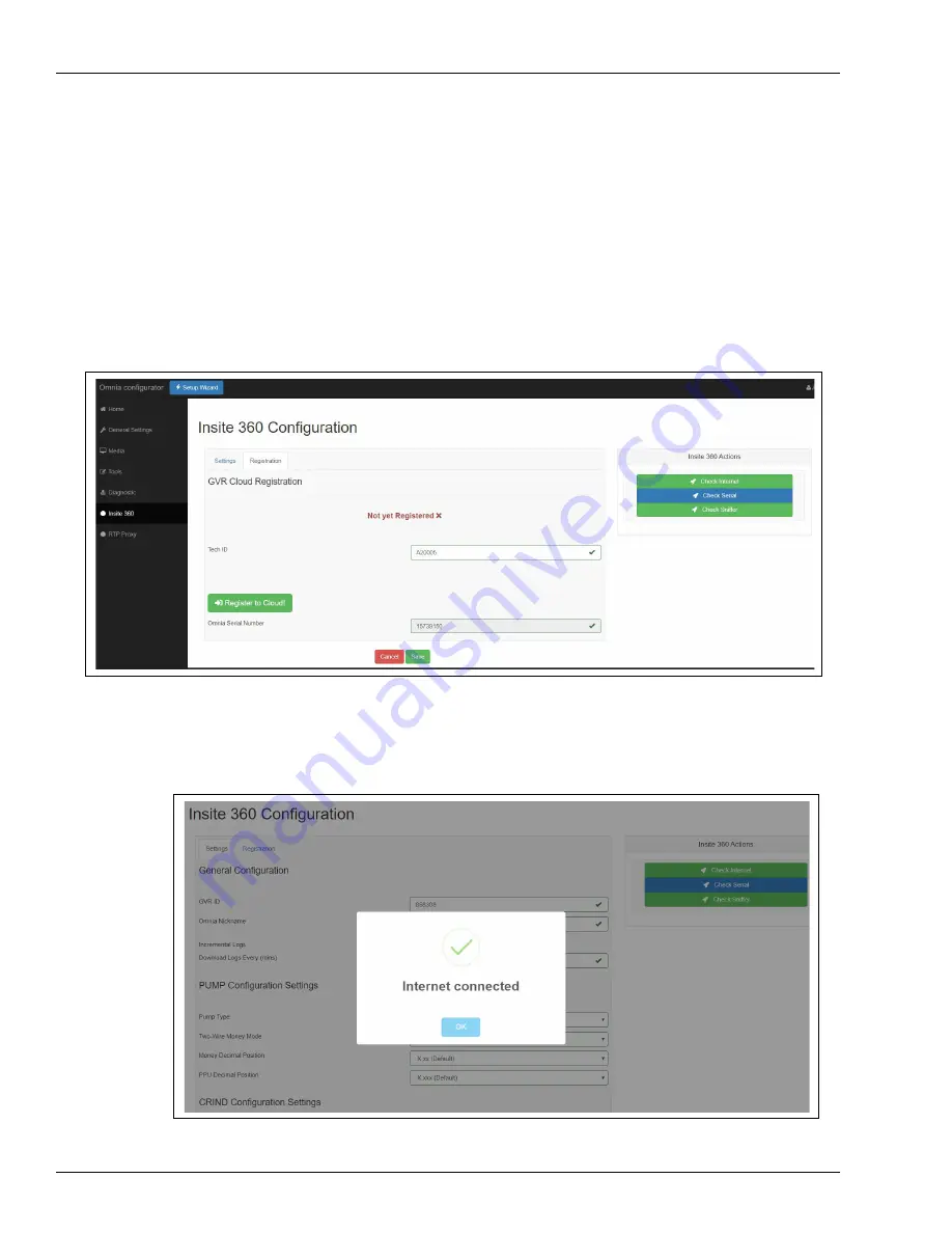 GILBARCO VEEDER-ROOT FlexPay IV Insite360 Encore Programming And Service Manual Download Page 54