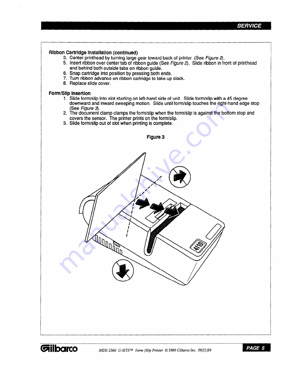 Gilbarco MDE-2360 Installation And Service Instructions Manual Download Page 9