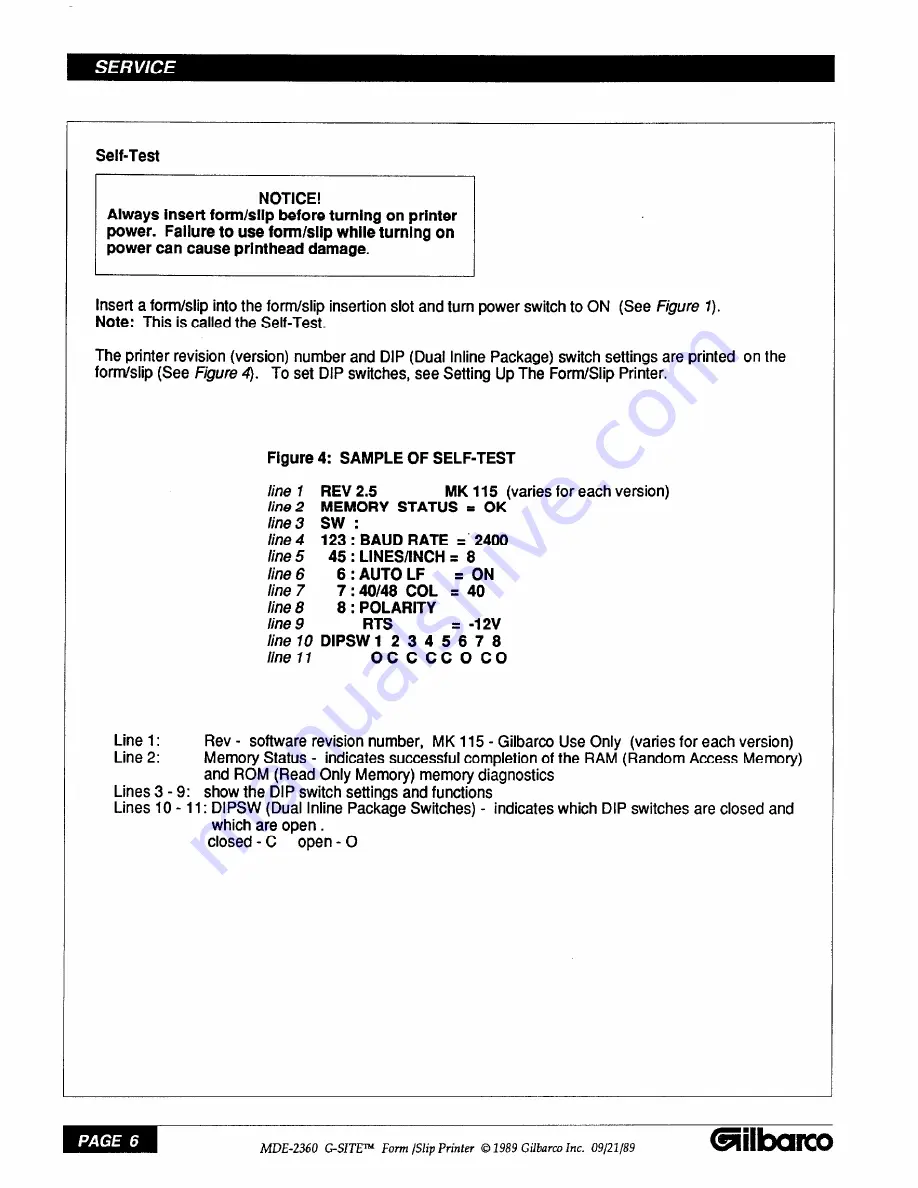 Gilbarco MDE-2360 Installation And Service Instructions Manual Download Page 10