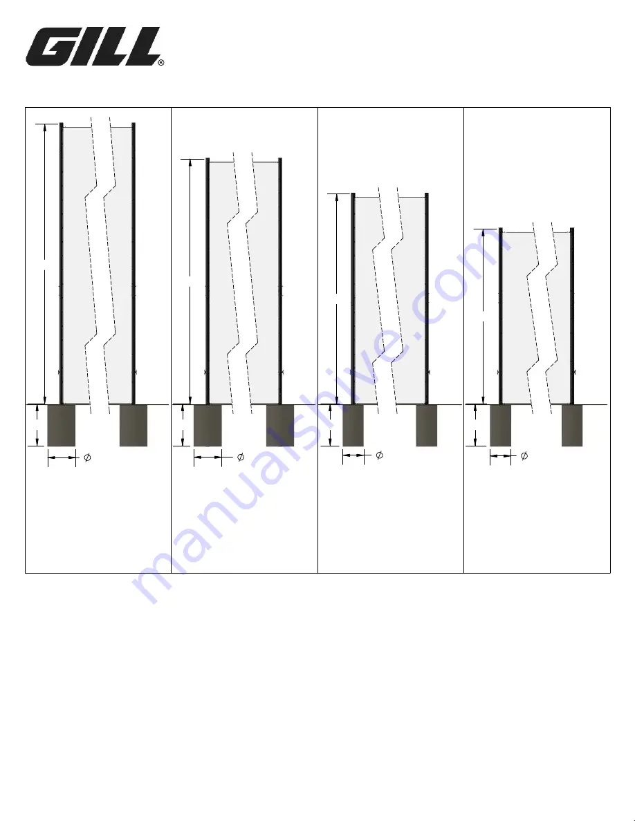 Gill 907390-40 Assembly Instructions Manual Download Page 1