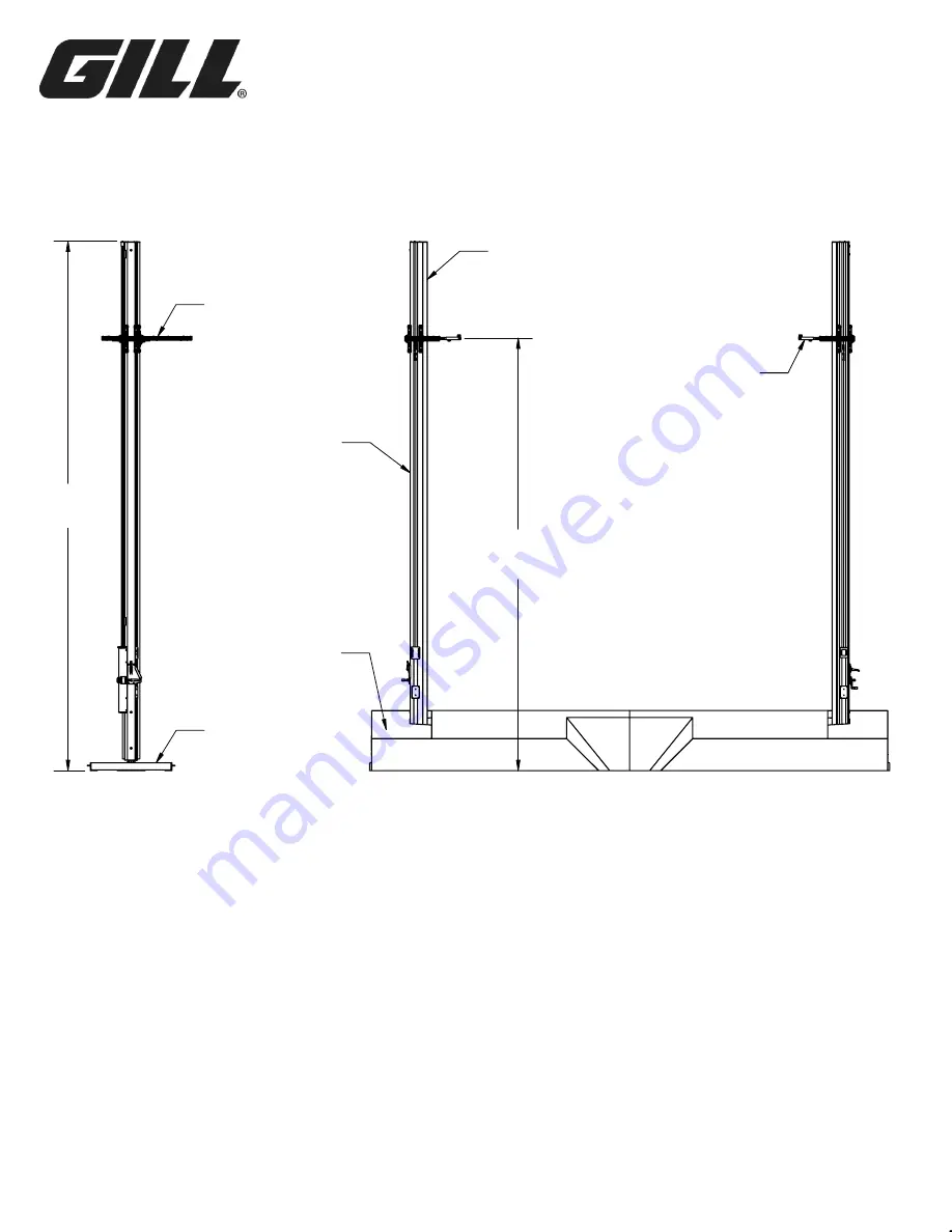 Gill AGX M4 POLE VAULT Manual Download Page 1