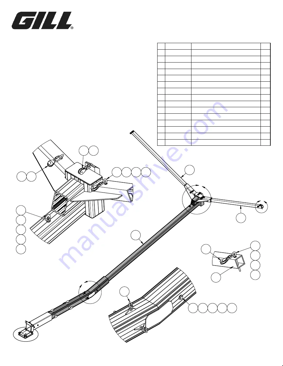 Gill THOR 10 HAMMER CAGE Instructions Manual Download Page 10