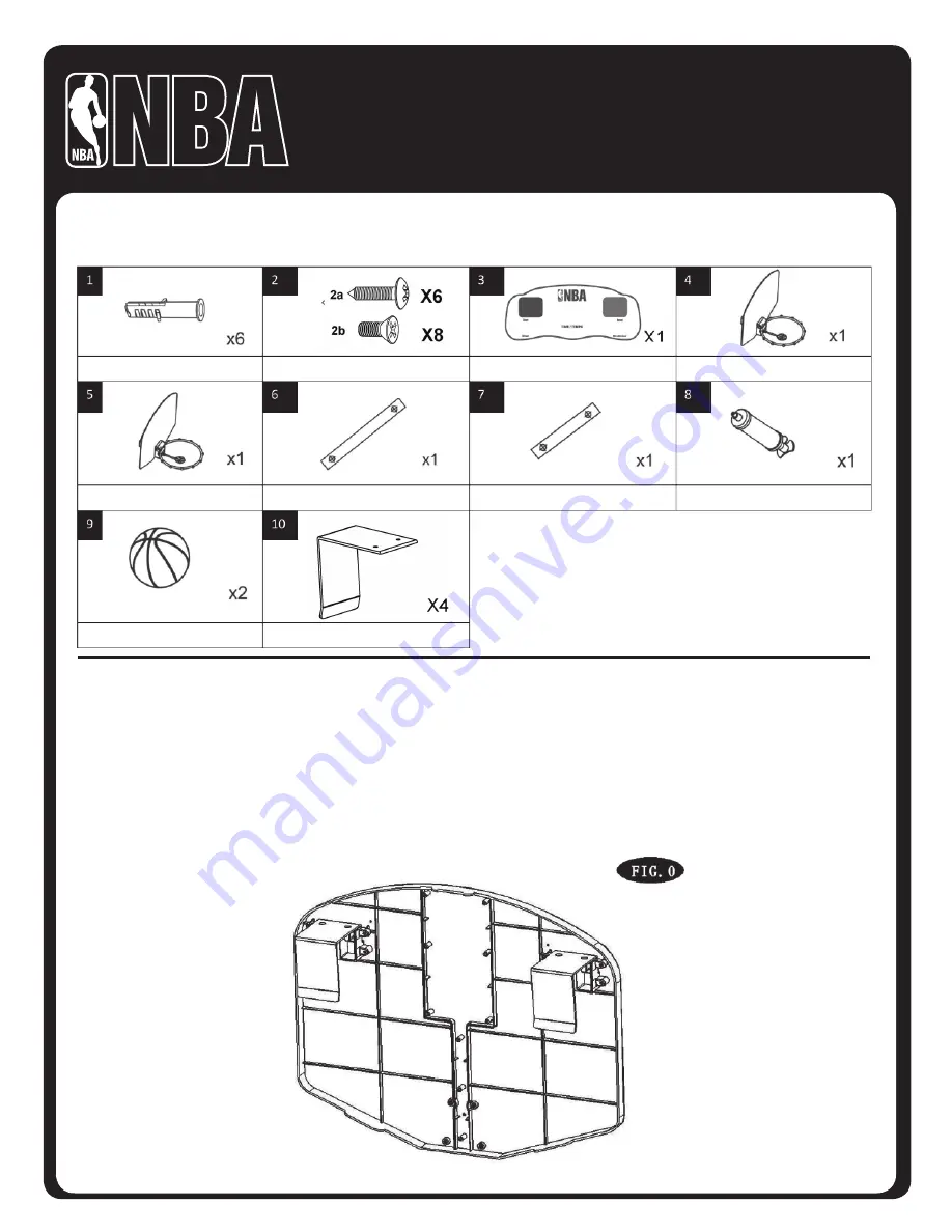 Gillyboo NBA 323743 User Manual Download Page 3