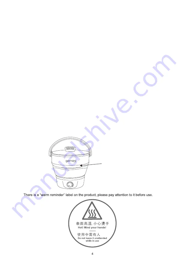 GILMAN Gemini GTC12V Скачать руководство пользователя страница 4