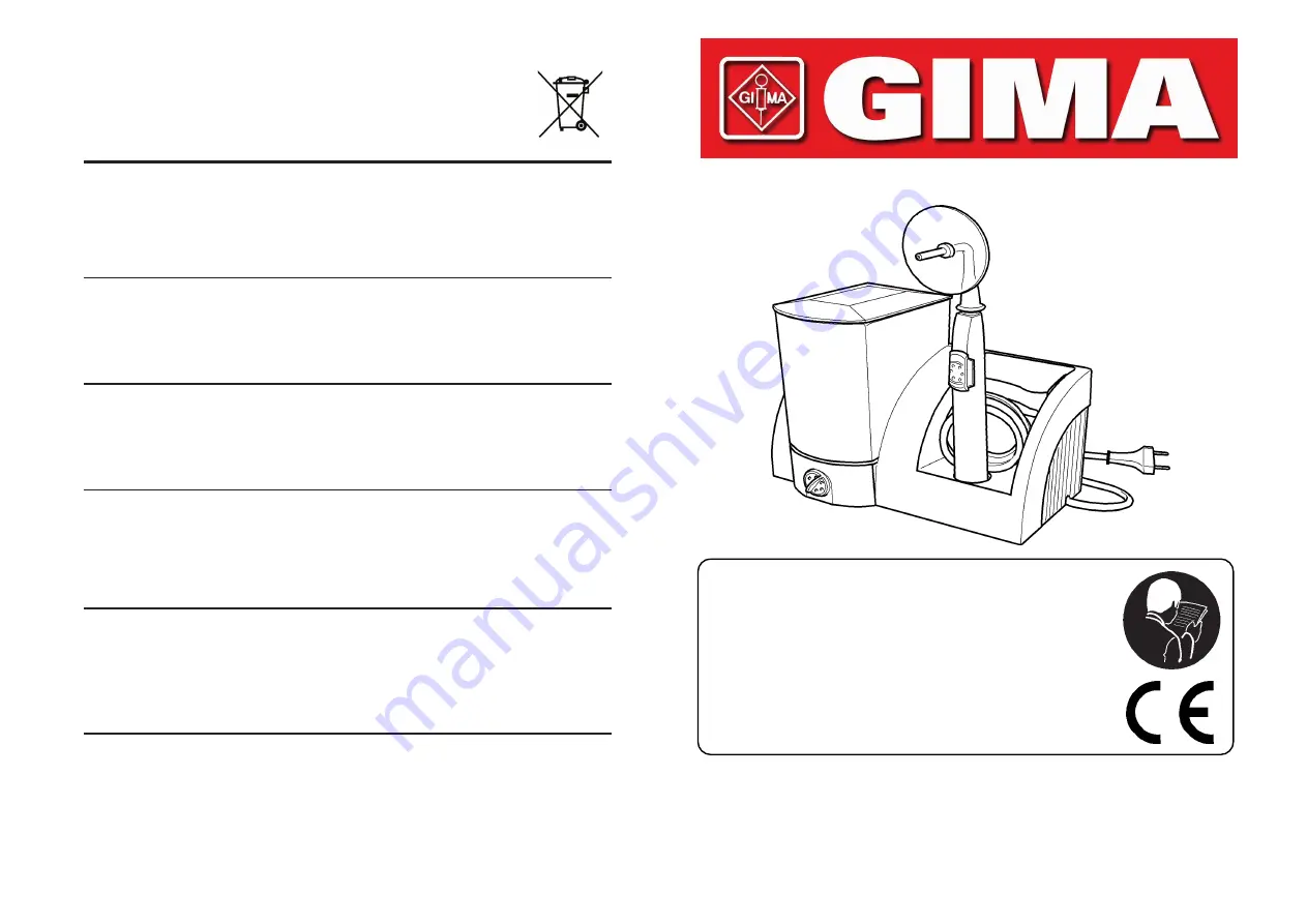 Gima OTOSCILLO Скачать руководство пользователя страница 1