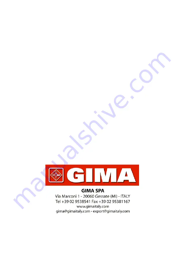 Gima Simpson 400 Instruction Manual Download Page 1